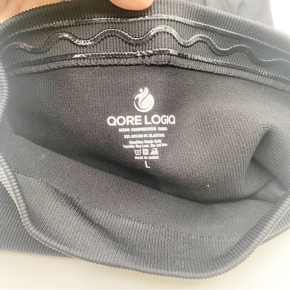 Qore Logiq Men's Compression Shorts Shaping and all day compression Sz L - Picture 6 of 6